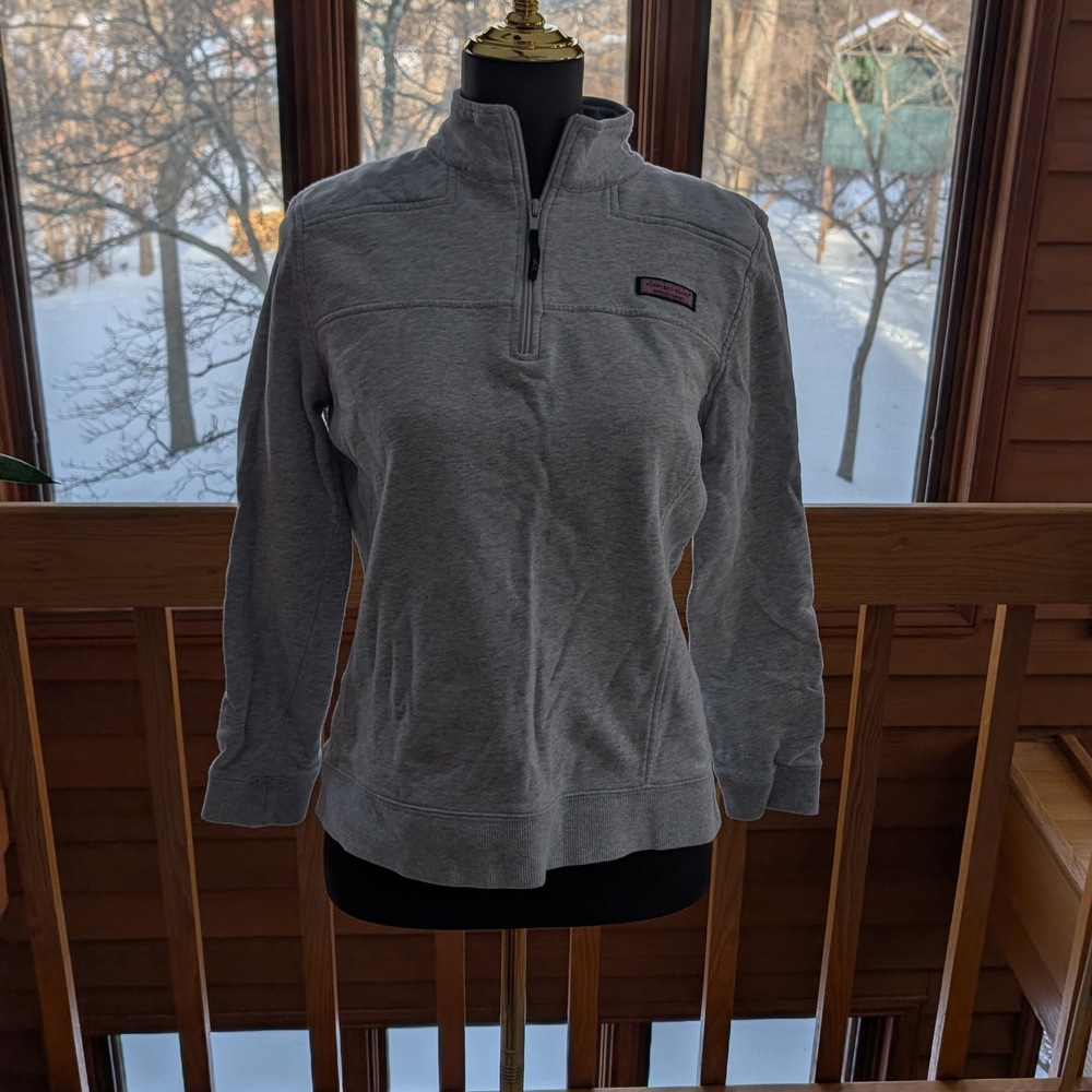 Vineyard Vines Heather Gray Pullover